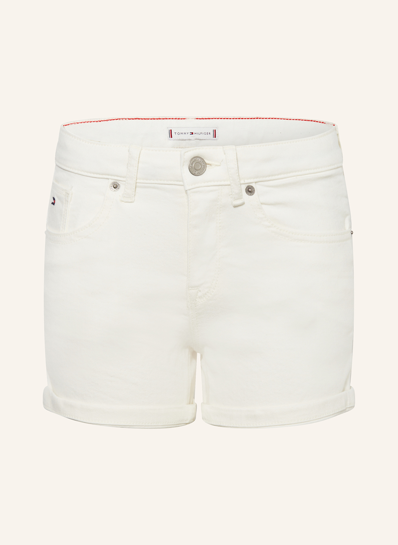 Джинсовые шорты Nora Tommy Hilfiger, белый
Джинсовые шорты Nora Tommy Hilfiger, белый