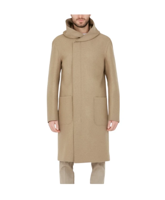 Мужское пальто из шерсти тортора Paolo Pecora, бежевый
Мужское пальто из шерсти тортора Paolo Pecora, бежевый
