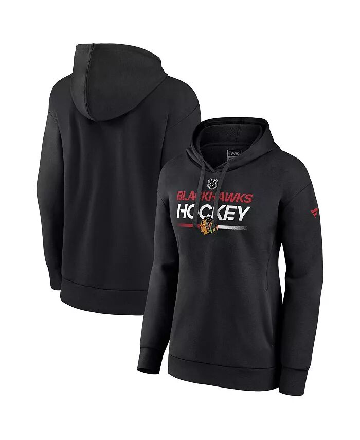 Женская черная толстовка с капюшоном Chicago Blackhawks Authentic Pro Fanatics
Женская черная толстовка с капюшоном Chicago Blackhawks Authentic Pro Fanatics