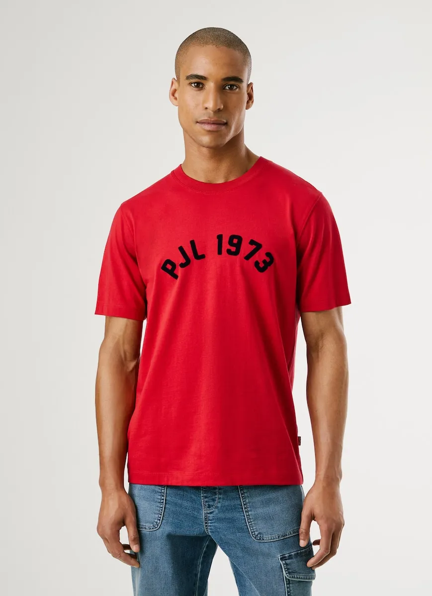 Мужская футболка с коротким рукавом с логотипом PJL 1973 Pepe Jeans, красный
Мужская футболка с коротким рукавом с логотипом PJL 1973 Pepe Jeans, красный