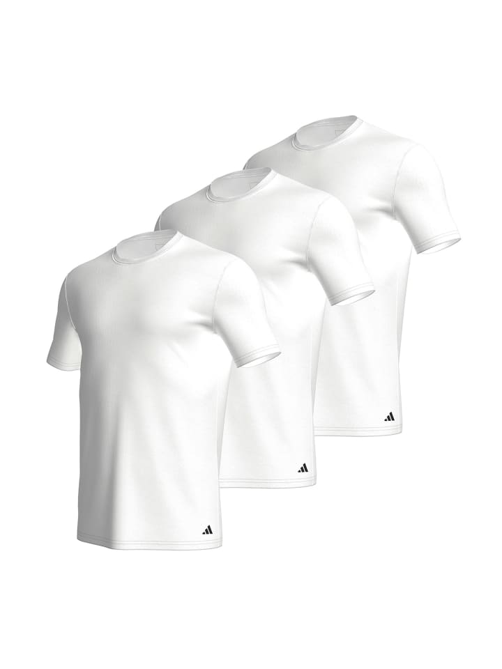 Футболка Basic 3P белого цвета adidas
Футболка Basic 3P белого цвета adidas