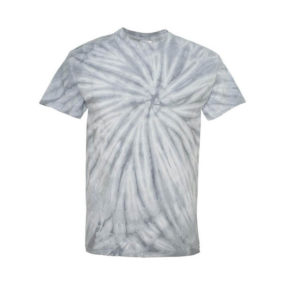 Футболка Dyenomite Cyclone Pinwheel с принтом тай-дай, цвет Silver 
Футболка Dyenomite Cyclone Pinwheel с принтом тай-дай, цвет Silver