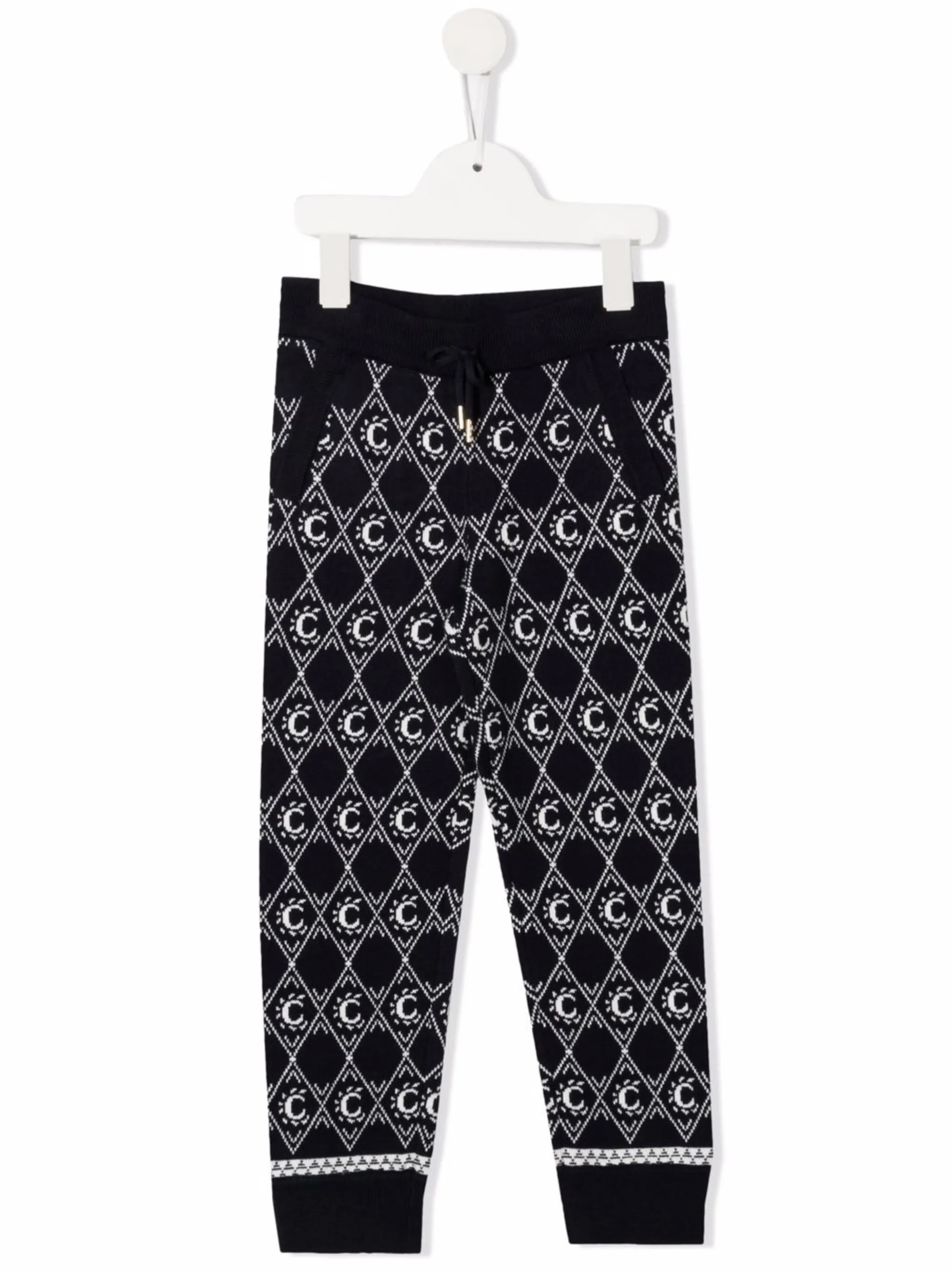 Трикотажные брюки с узором Chloé Kids, синий
Трикотажные брюки с узором Chloé Kids, синий