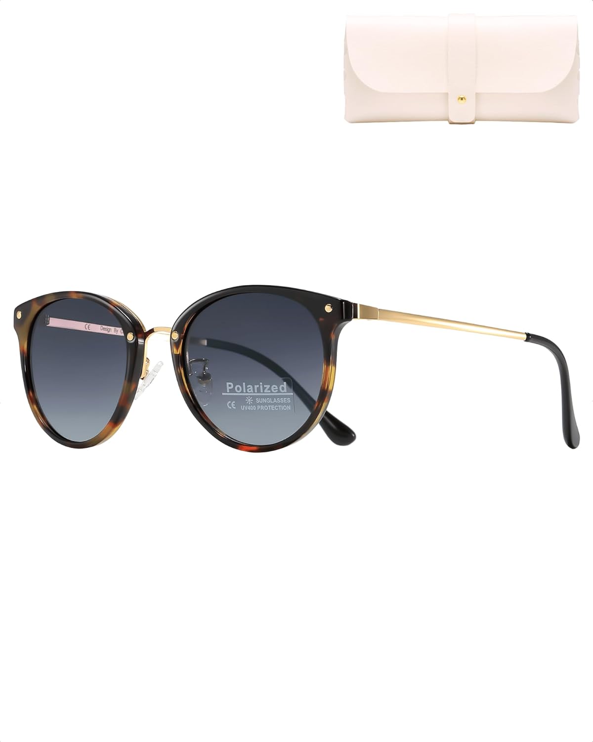 Поляризованные солнцезащитные очки для женщин, элегантные, с защитой от УФ-излучения UV400, черные, классический металлический стиль, ультралегкие, для вождения Cleoxyge, Polarized Gradient Gray & Amber Frame
Поляризованные солнцезащитные очки для женщин, элегантные, с защитой от УФ-излучения UV400, черные, классический металлический стиль, ультралегкие, для вождения Cleoxyge, Polarized Gradient Gray & Amber Frame