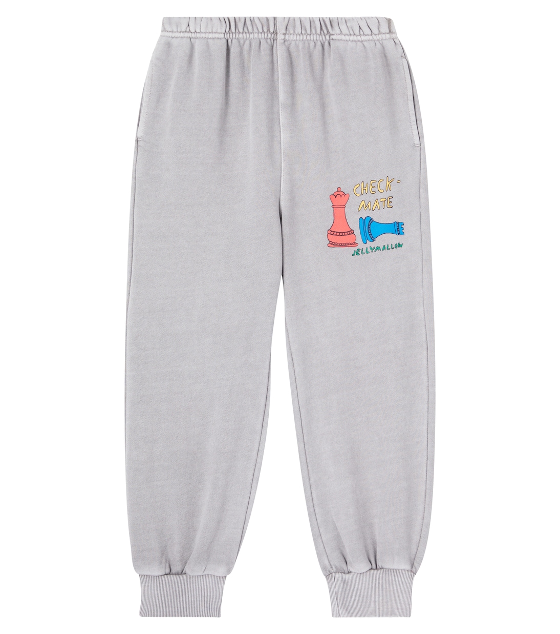 Спортивные брюки Check Mate из хлопкового джерси Jellymallow, серый
Спортивные брюки Check Mate из хлопкового джерси Jellymallow, серый