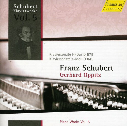 CD диск Oppitz, Gerhard / Schubert: Schubert 5: Piano Works
CD диск Oppitz, Gerhard / Schubert: Schubert 5: Piano Works