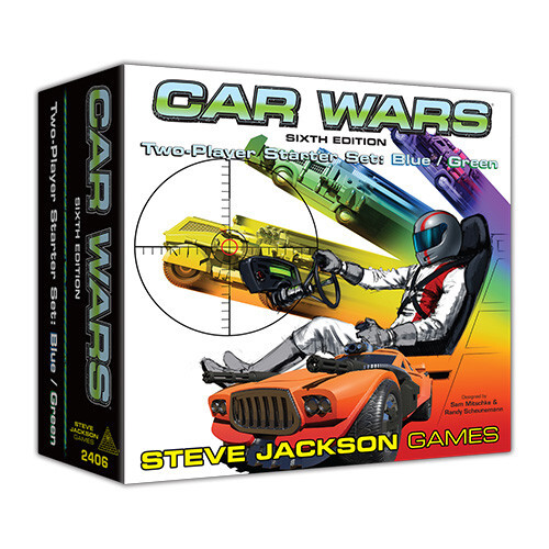 Настольная игра Steve Jackson Games Car Wars 6E: Two-Player Starter Set - Blue/Green
Настольная игра Steve Jackson Games Car Wars 6E: Two-Player Starter Set - Blue/Green