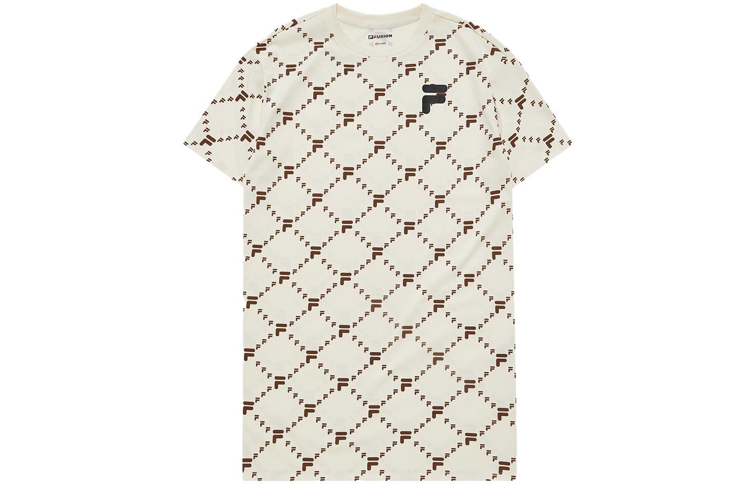 Платье с короткими рукавами женское цвета слоновой кости Fila
Платье с короткими рукавами женское цвета слоновой кости Fila