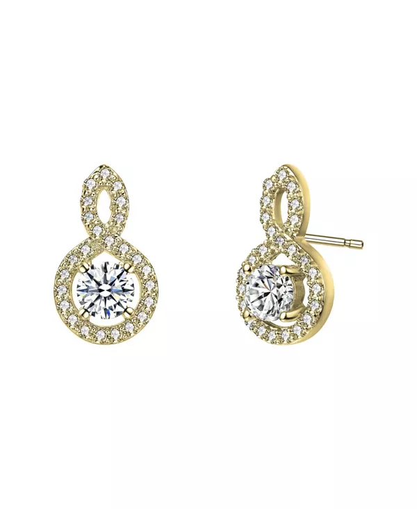 Классические серьги-подвески с прозрачными кубическими цирконами Rachel Glauber, gold
Классические серьги-подвески с прозрачными кубическими цирконами Rachel Glauber, gold