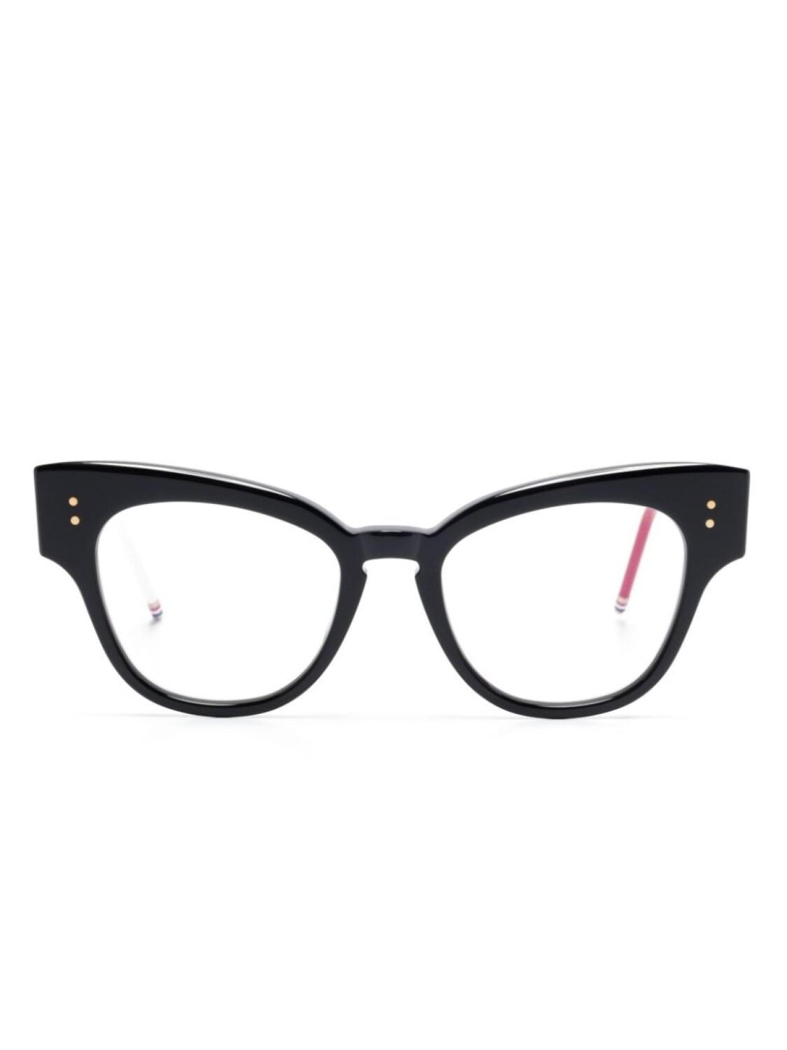 Thom Browne Eyewear очки в оправе 'кошачий глаз', красный 
Thom Browne Eyewear очки в оправе 'кошачий глаз', красный