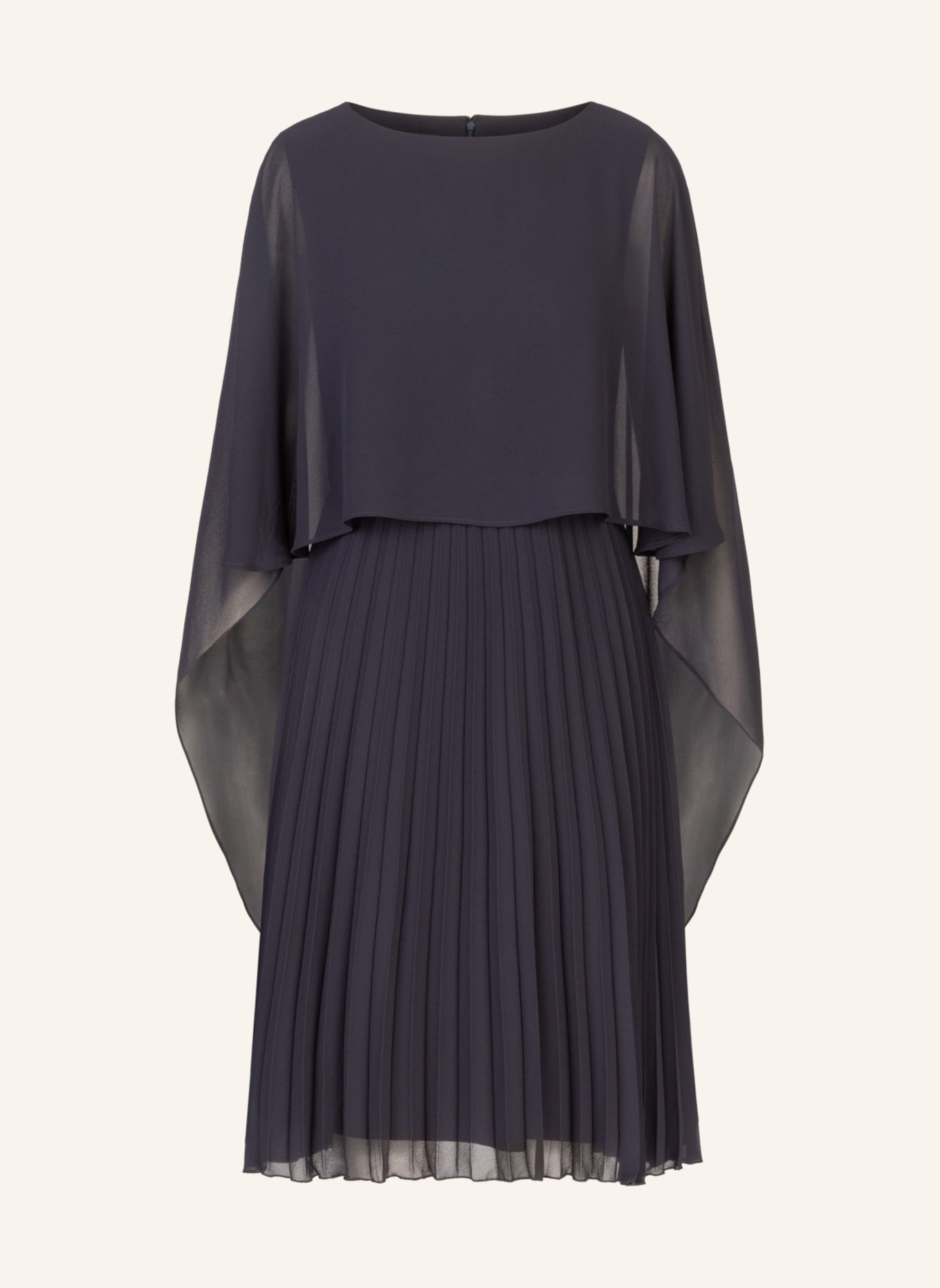 Коктейльное платье с шифоновой накидкой Apart, синий 
Коктейльное платье с шифоновой накидкой Apart, синий