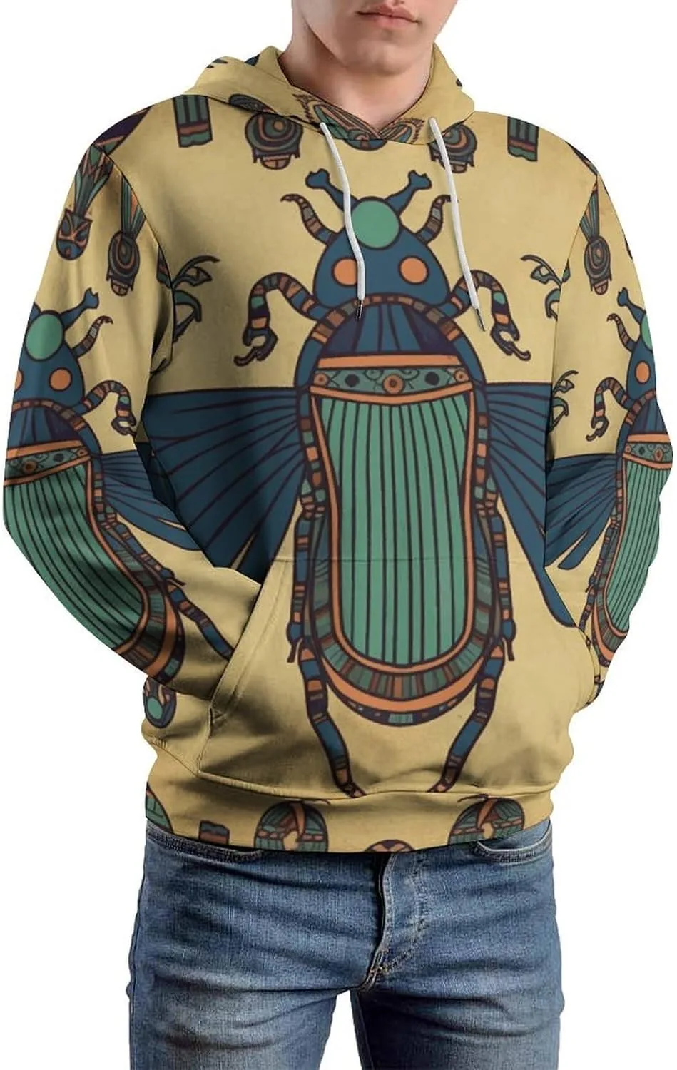 Толстовка с капюшоном Egyptian Scarab для мужчин и женщин QMKVBSN
Толстовка с капюшоном Egyptian Scarab для мужчин и женщин QMKVBSN