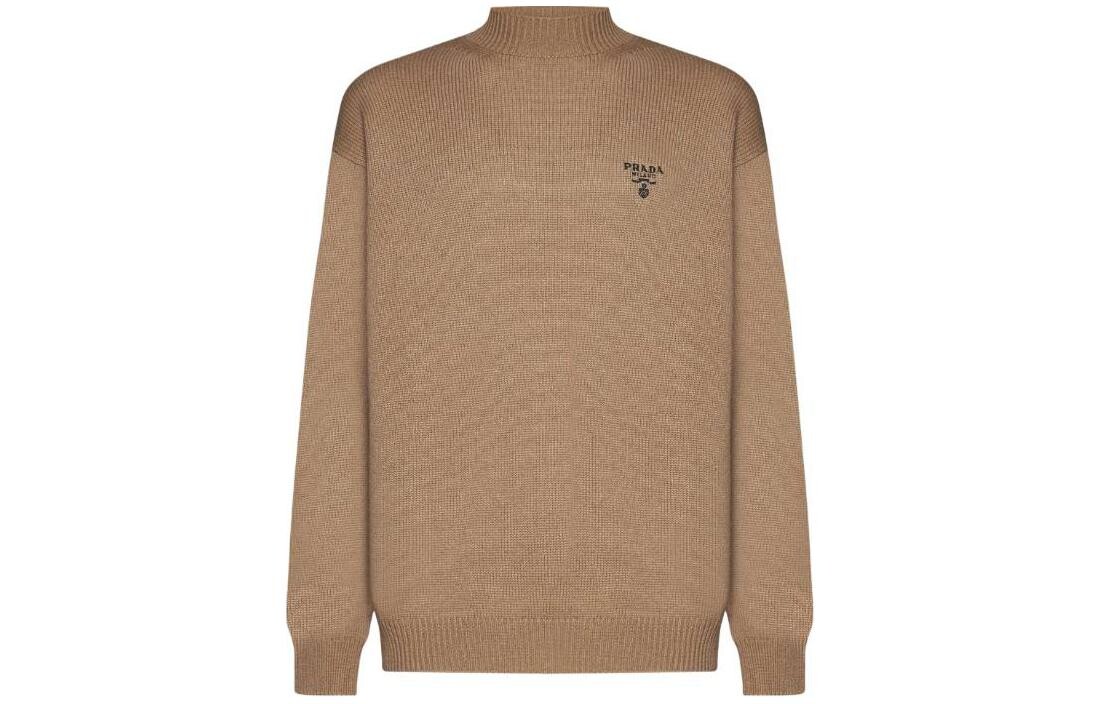 Свитер мужской верблюжий Prada, коричневый
Свитер мужской верблюжий Prada, коричневый