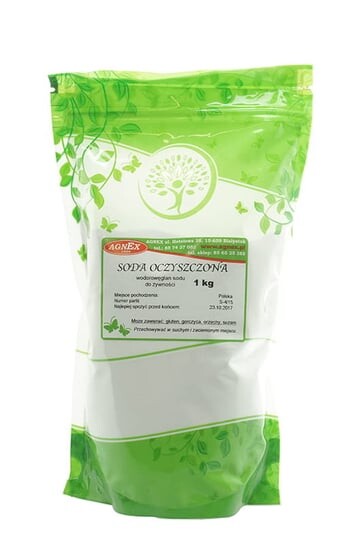 Agnex, сода пищевая, бикарбонат натрия, 1 кг
Agnex, сода пищевая, бикарбонат натрия, 1 кг