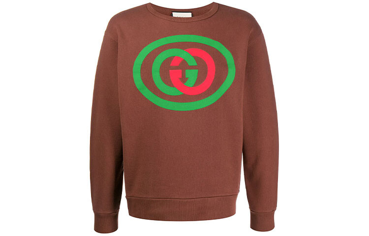 Толстовка мужская Gucci с узором логотипа, коричневый
Толстовка мужская Gucci с узором логотипа, коричневый