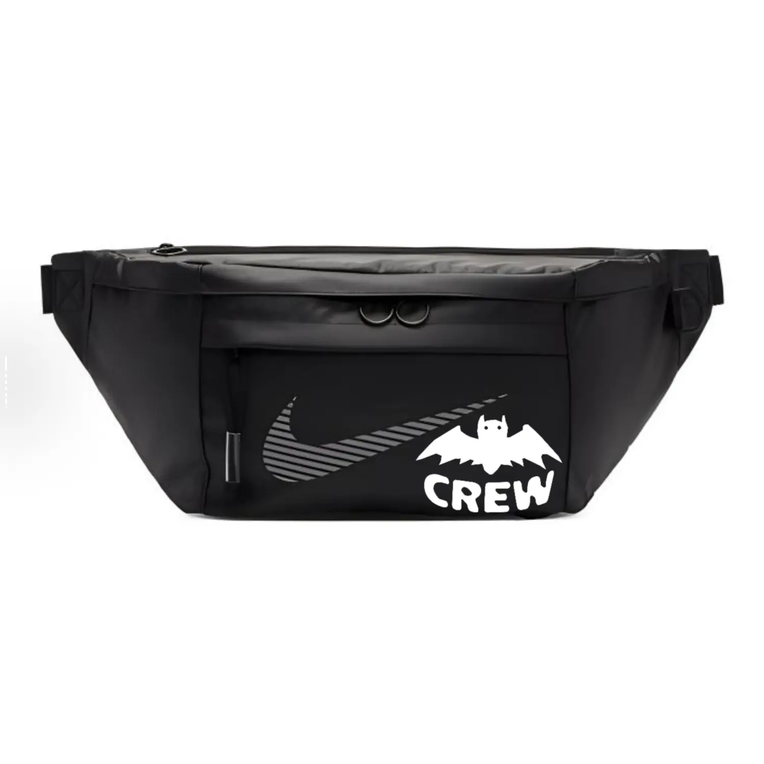 Nike Тканевая наплечная сумка через плечевая сумка поясная сумка унисекс черный, Bat 
Nike Тканевая наплечная сумка через плечевая сумка поясная сумка унисекс черный, Bat