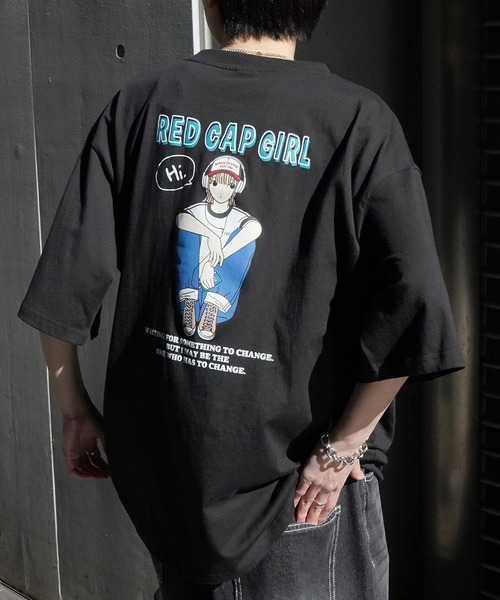 Футболка с коротким рукавом унисекс, приталенная, оверсайз, с принтом спереди и сзади Red Cap Girl
Футболка с коротким рукавом унисекс, приталенная, оверсайз, с принтом спереди и сзади Red Cap Girl