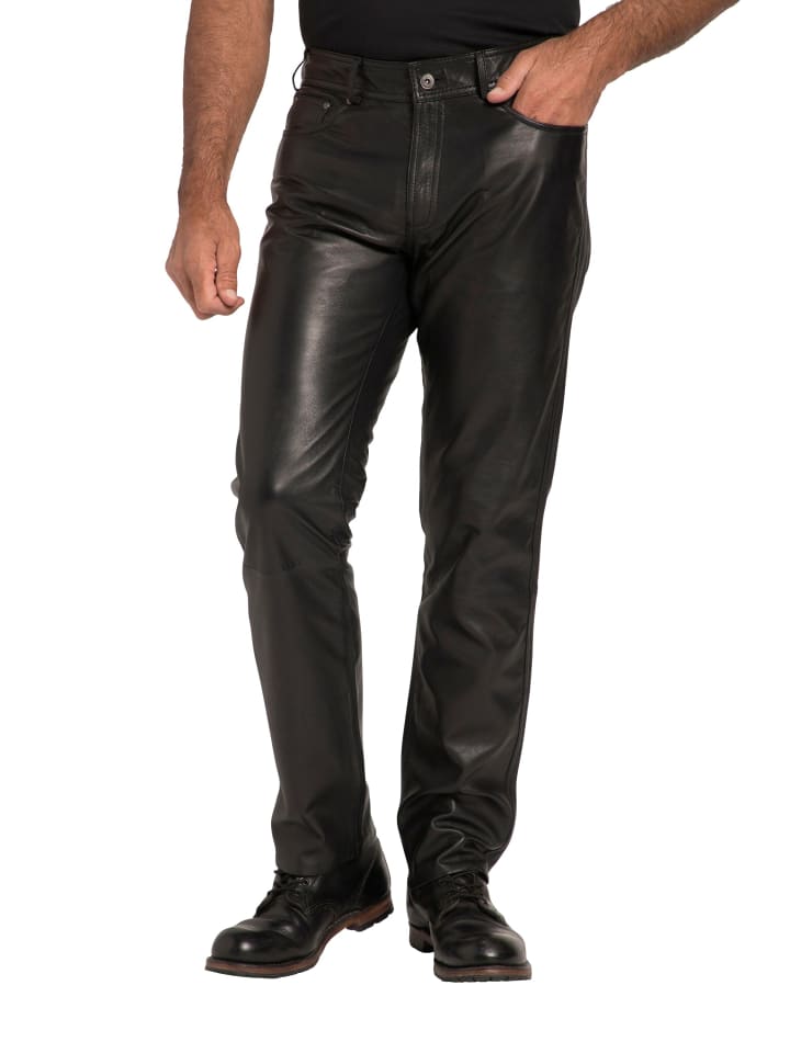 JP1880 Черные кожаные брюки
JP1880 Черные кожаные брюки