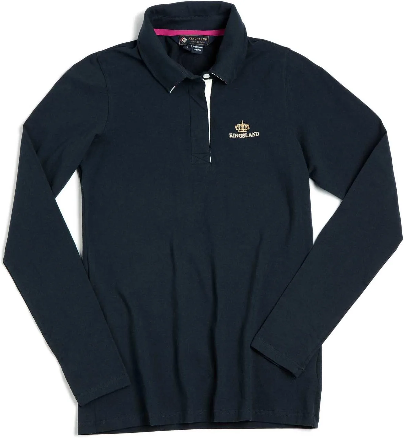 Kingsland Equestrian Clovis Ladies Cotton/Spandex Long Sleeve Polo Shirt - Navy Kingsland Equestrian Apparel
Kingsland Equestrian Clovis Ladies Cotton/Spandex Long Sleeve Polo Shirt - Navy Kingsland Equestrian Apparel