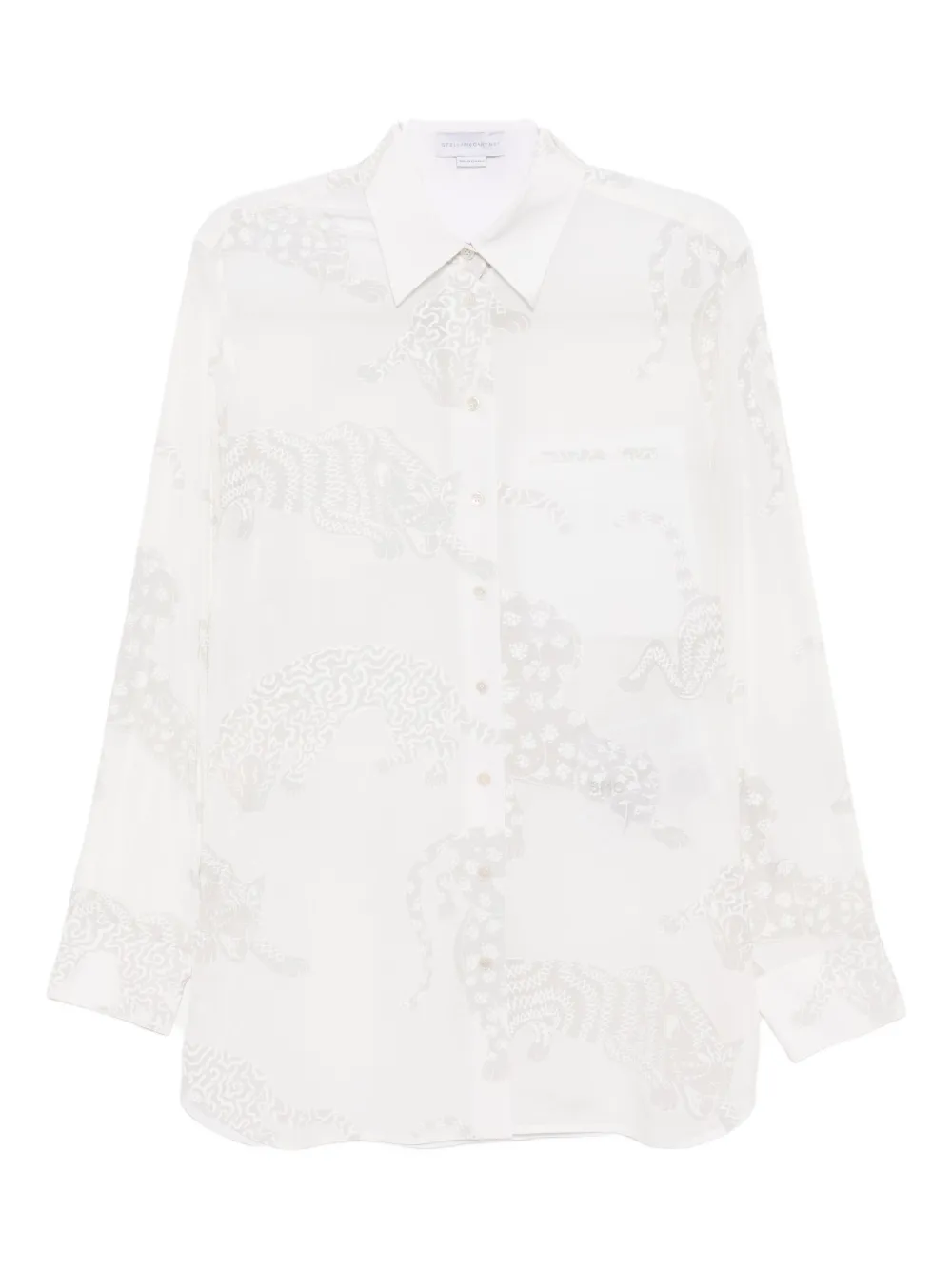 Рубашка «Дикая кошка» STELLA MCCARTNEY, нейтральный
Рубашка «Дикая кошка» STELLA MCCARTNEY, нейтральный