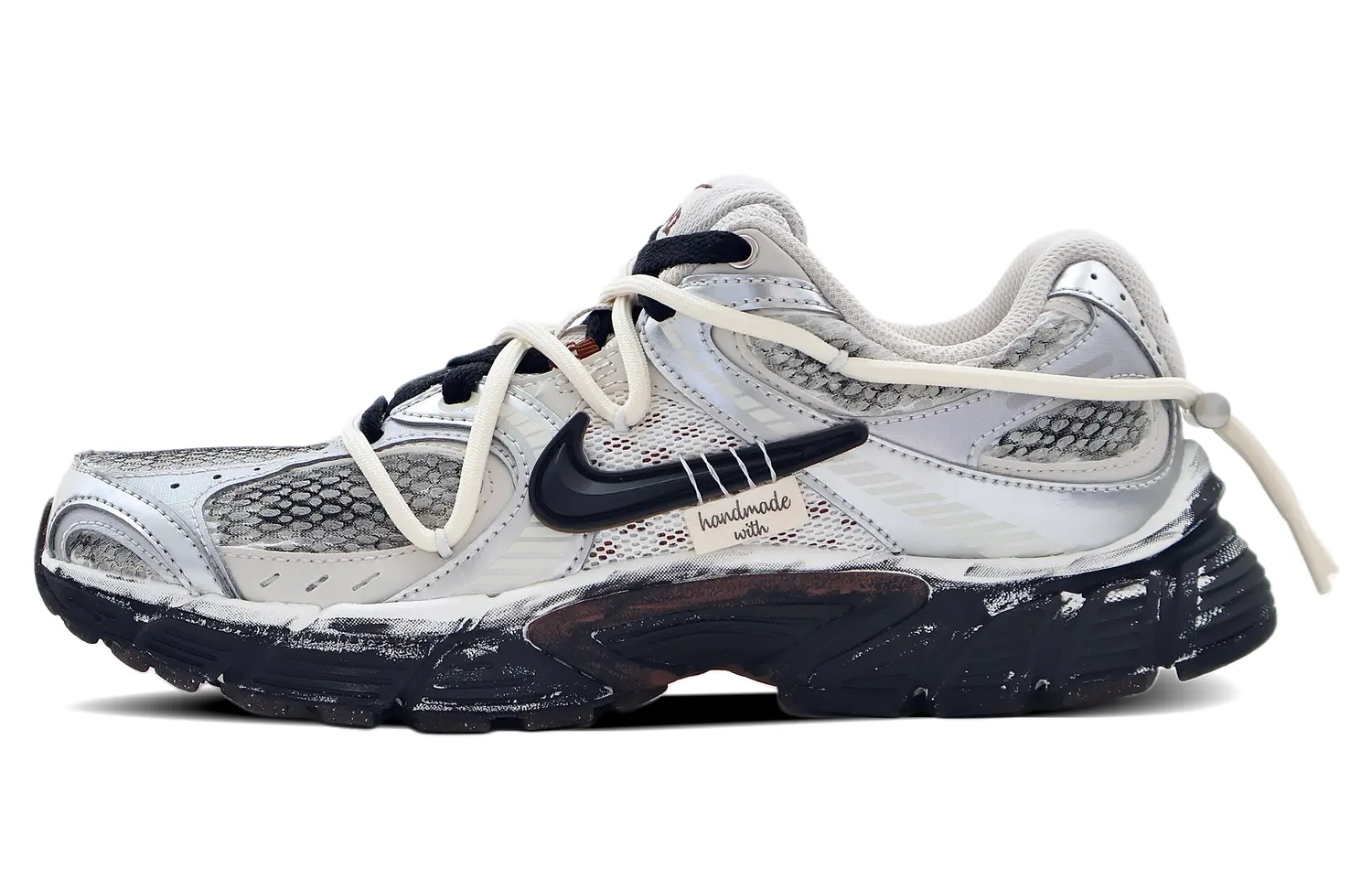 Nike Женские кроссовки для города V5 RNR Cushioning, износостойкие, низкие, серебристо-серые
Nike Женские кроссовки для города V5 RNR Cushioning, износостойкие, низкие, серебристо-серые