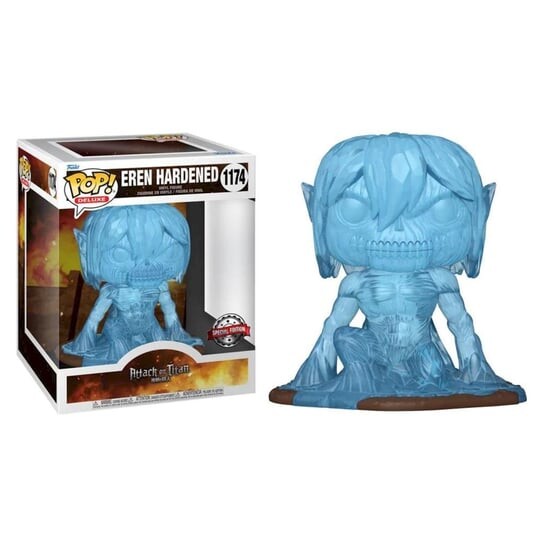 Funko POP! Аниме, коллекционная фигурка, Атака Титанов, Эрен Харден, Special Edition
Funko POP! Аниме, коллекционная фигурка, Атака Титанов, Эрен Харден, Special Edition