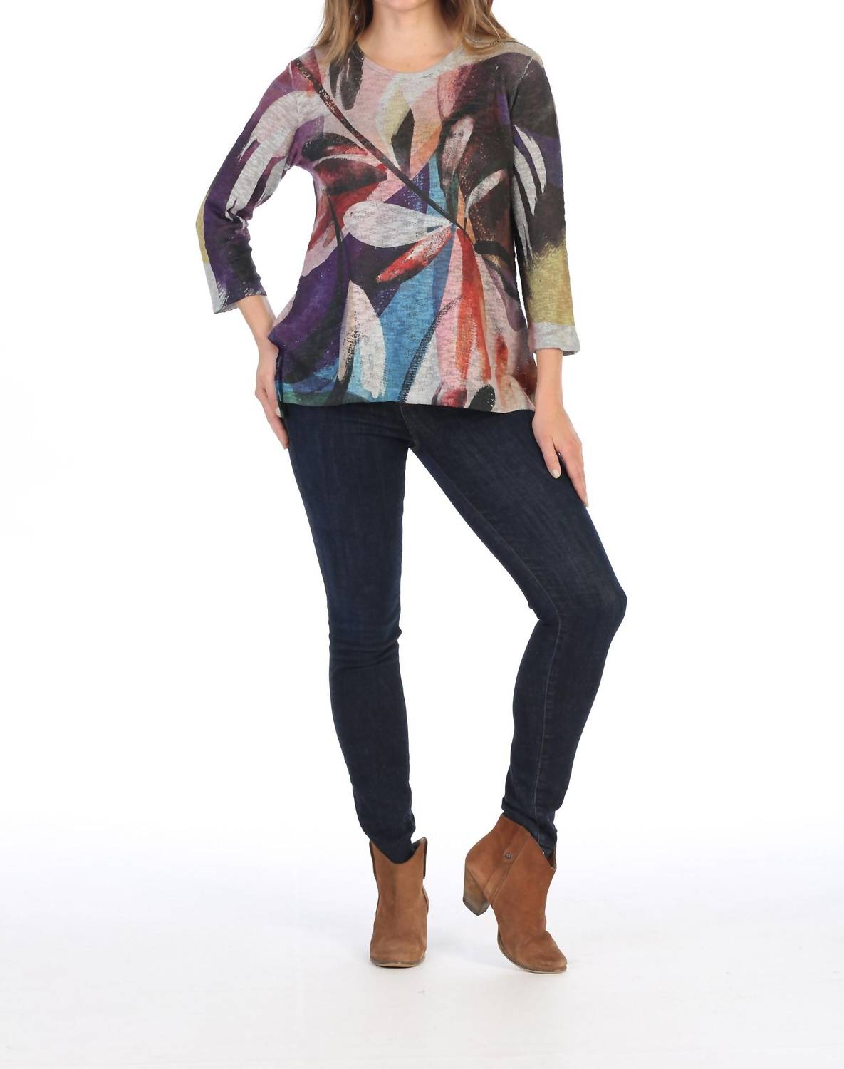 Вязаный свитер Wind Ballad с высоким и низким разрезом, многоцветный Jess & Jane, цвет multi
Вязаный свитер Wind Ballad с высоким и низким разрезом, многоцветный Jess & Jane, цвет multi