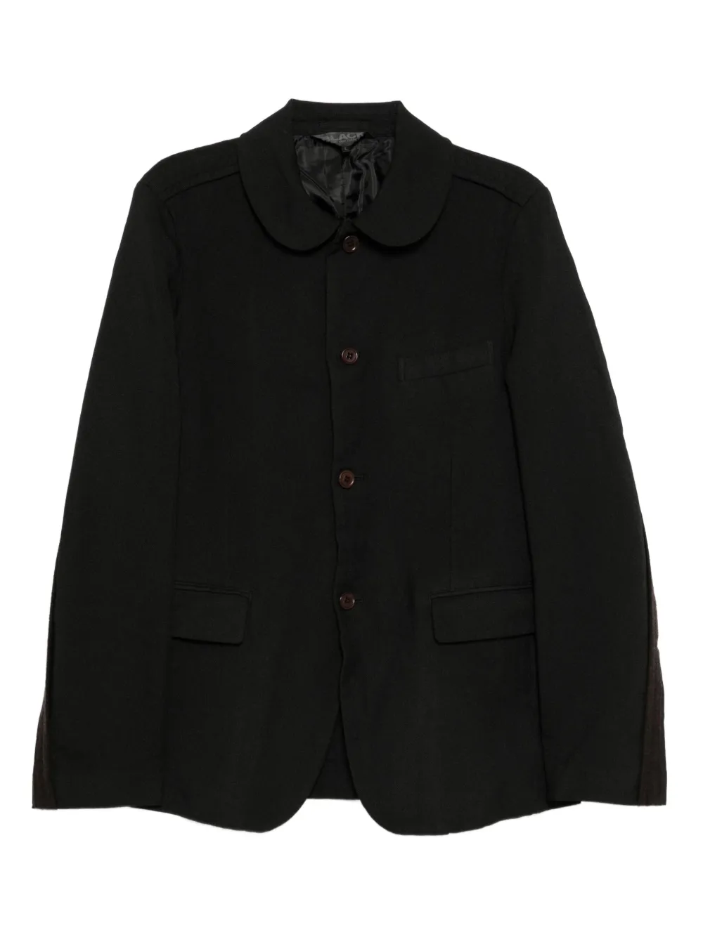 Однобортный пиджак Black Comme Des Garçons, черный
Однобортный пиджак Black Comme Des Garçons, черный