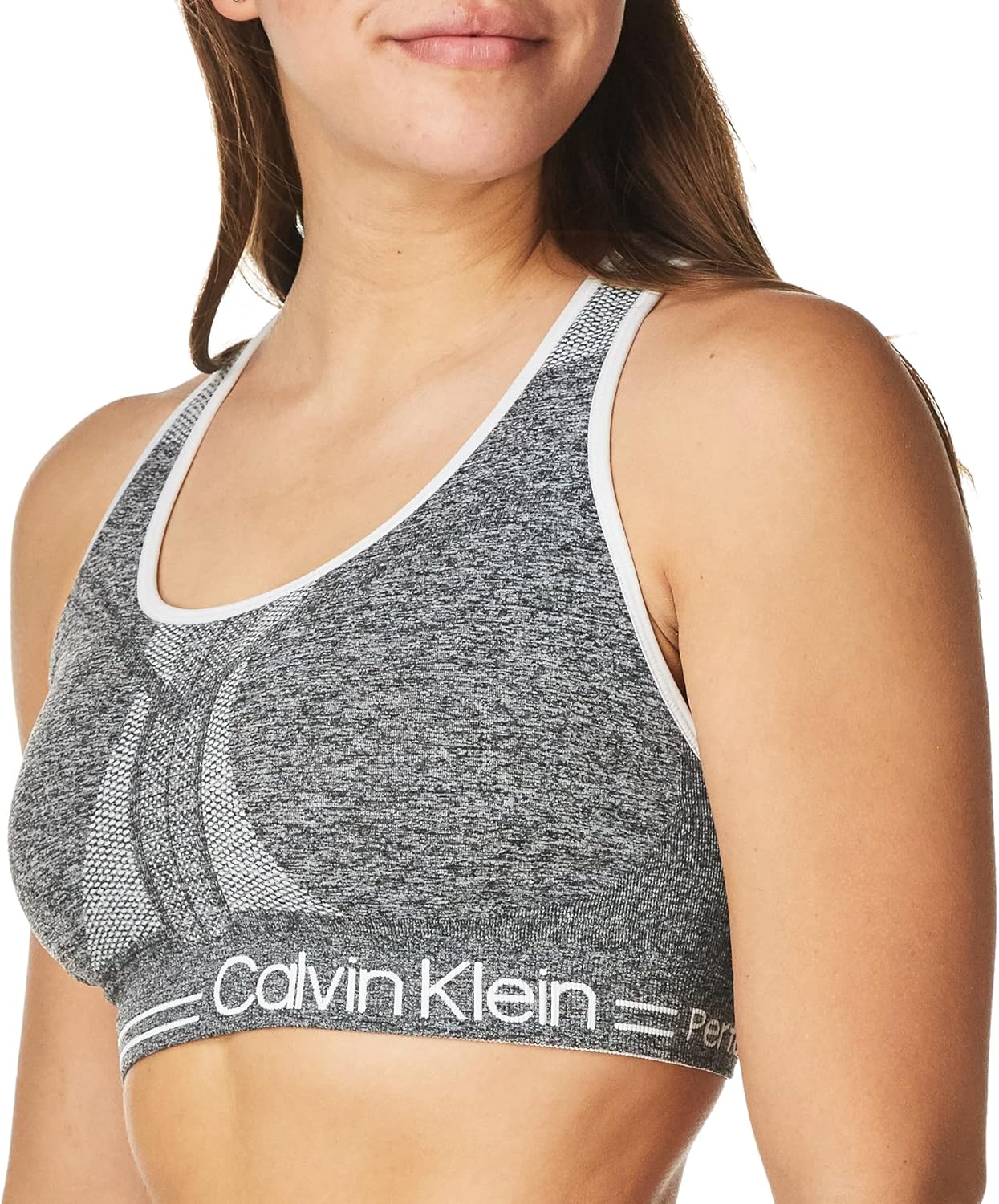 Женский спортивный бюстгальтер Calvin Klein Performance средней плотности, двусторонний (стандартные и большие размеры), Heather Grey/White
Женский спортивный бюстгальтер Calvin Klein Performance средней плотности, двусторонний (стандартные и большие размеры), Heather Grey/White