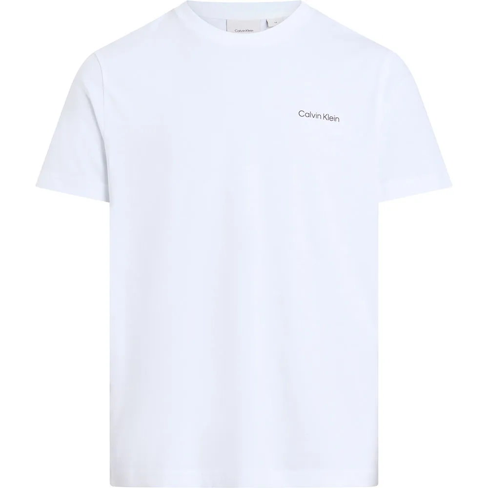 Футболка с коротким рукавом Calvin Klein Linear Box Logo, белый 
Футболка с коротким рукавом Calvin Klein Linear Box Logo, белый