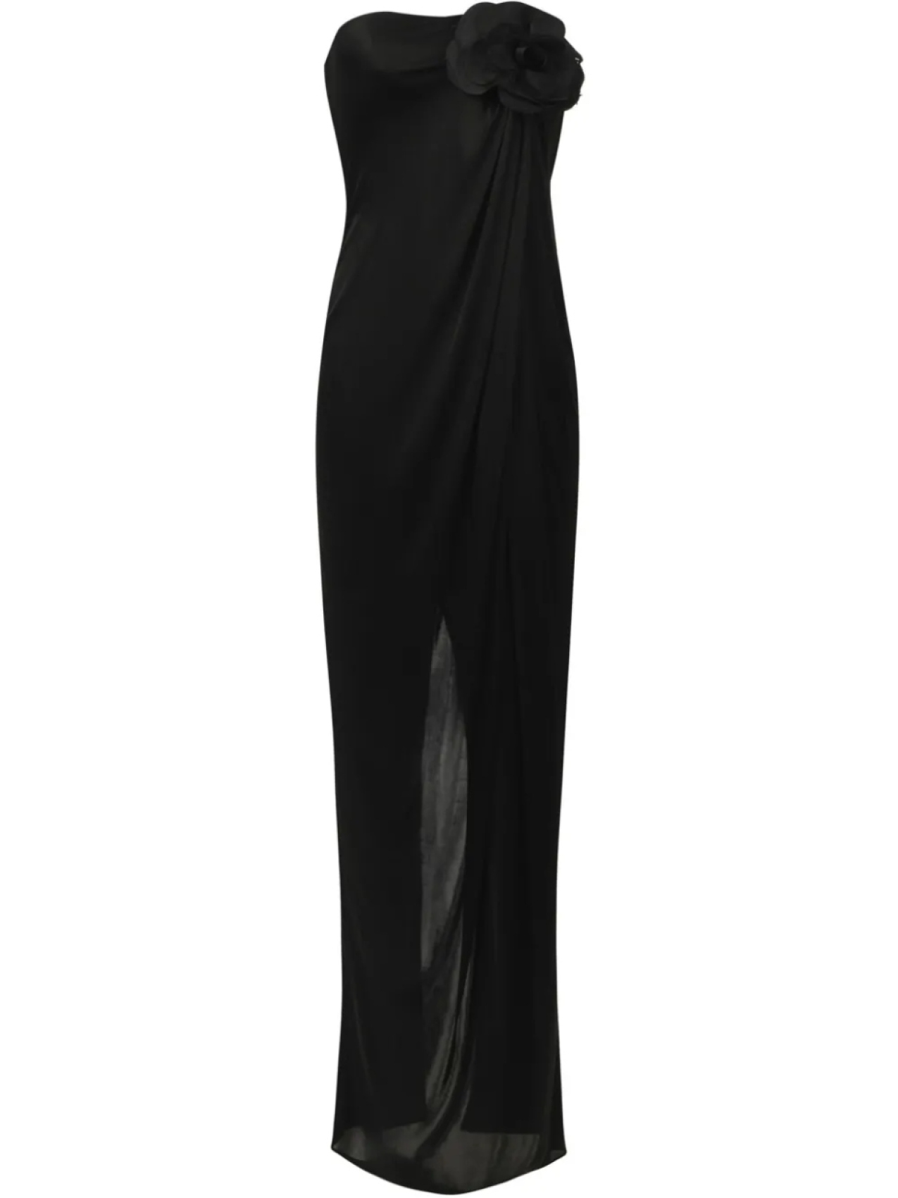 Elisabetta Franchi вечернее платье с цветочной аппликацией, черный
Elisabetta Franchi вечернее платье с цветочной аппликацией, черный