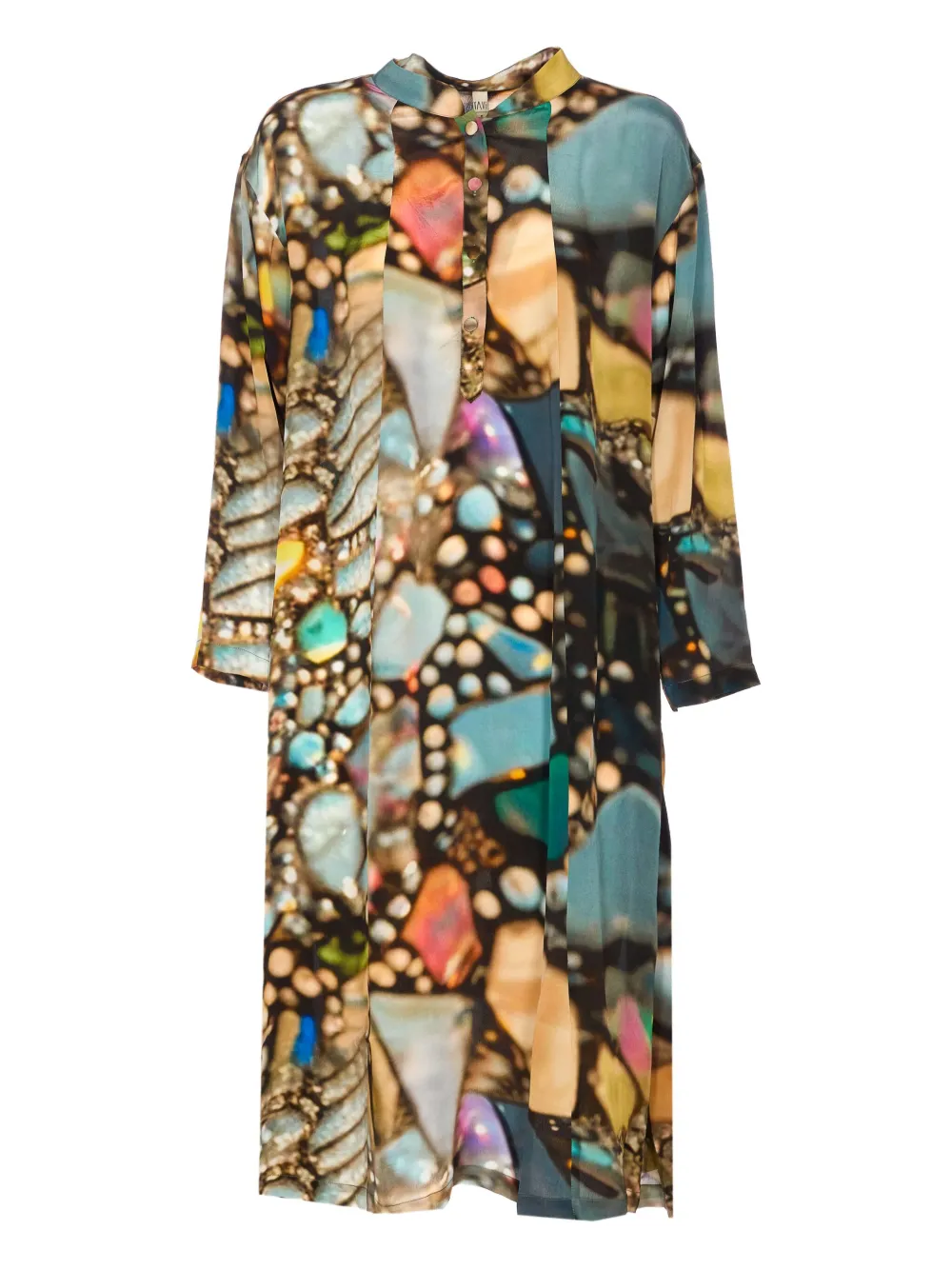 Платье с графичным принтом YAVI, синий
Платье с графичным принтом YAVI, синий