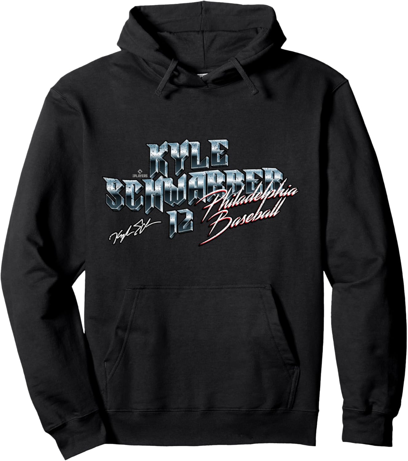 Худи Kyle Schwarber Philadelphia Baseball Heavy Metal MLBPA Ryno Sports, черный
Худи Kyle Schwarber Philadelphia Baseball Heavy Metal MLBPA Ryno Sports, черный