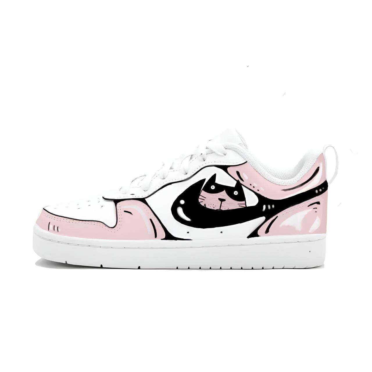 Nike Кроссовки для скейтбординга Court Borough Thief Cat Anti Slip Wear Resistant Low Top Kids' Pink для подростков
Nike Кроссовки для скейтбординга Court Borough Thief Cat Anti Slip Wear Resistant Low Top Kids' Pink для подростков