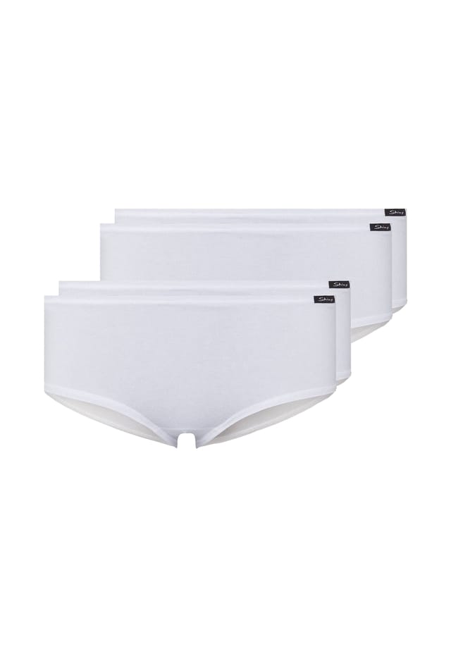 Упаковка из 4 трусиков - трусы-комбинации из хлопка и эластичного материала базовые Skiny, белый
Упаковка из 4 трусиков - трусы-комбинации из хлопка и эластичного материала базовые Skiny, белый
