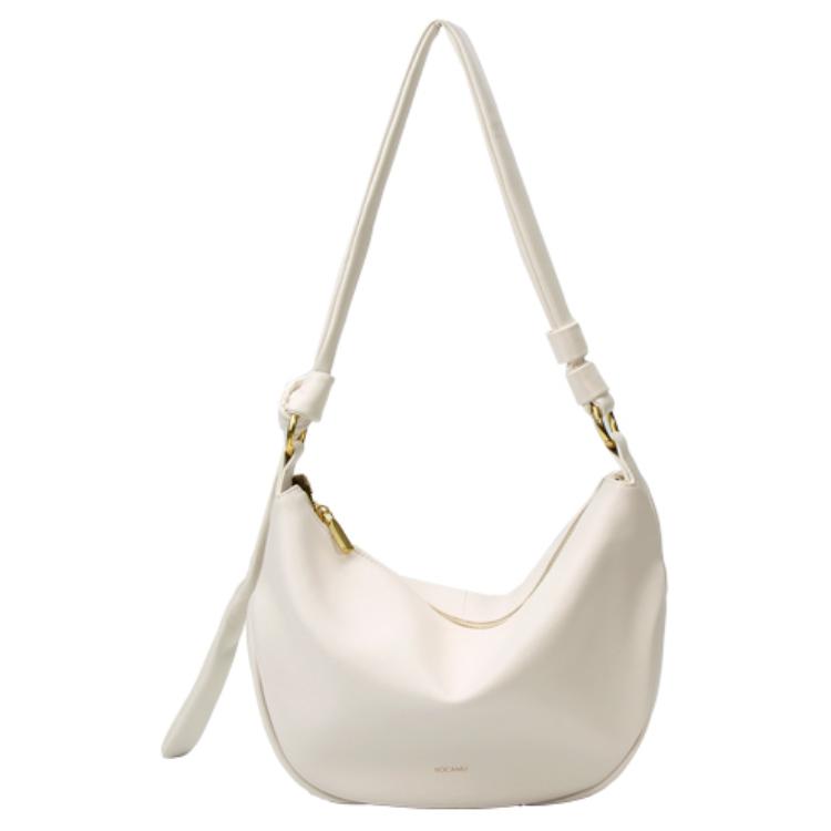 YOCAMU Кожаная сумка тоут шоппер пельмень через плечо женская коричневая, White
YOCAMU Кожаная сумка тоут шоппер пельмень через плечо женская коричневая, White