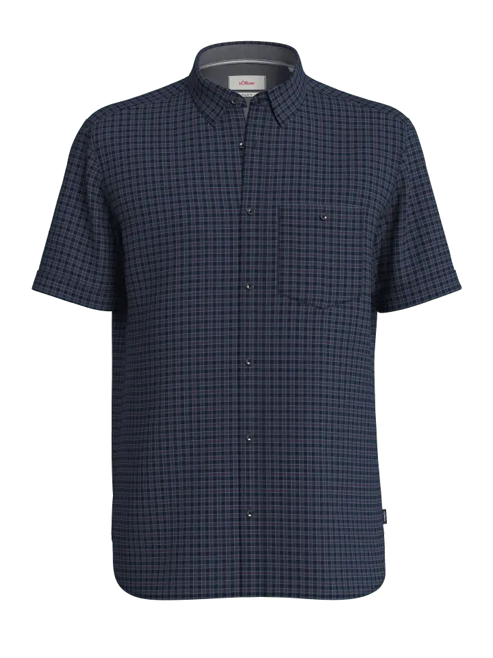 Рубашка sOliver kurzarm, синий
Рубашка sOliver kurzarm, синий