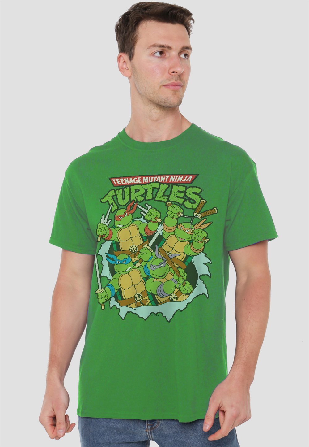 Футболка с принтом TEENAGE MUTANT NINJA TURTLES RETRO GROUP Cotton Soul, темно-зеленый
Футболка с принтом TEENAGE MUTANT NINJA TURTLES RETRO GROUP Cotton Soul, темно-зеленый