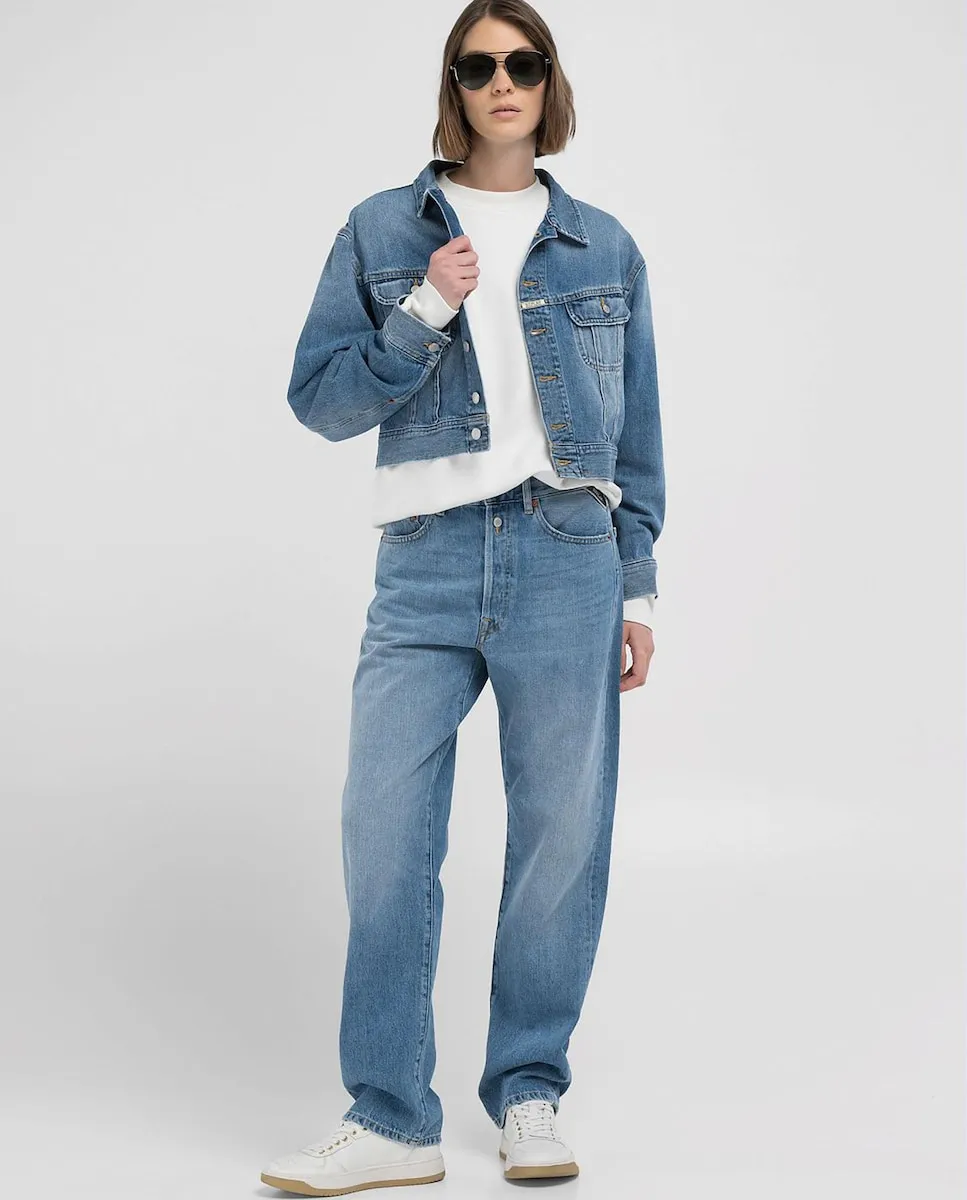 Женская джинсовая куртка Replay, синий 
Женская джинсовая куртка Replay, синий