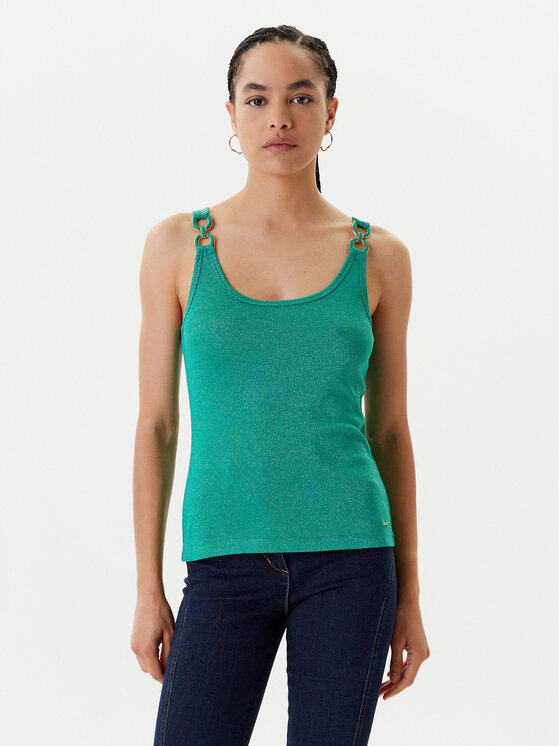 Топ slim fit 251-DIDONI Morgan, зеленый
Топ slim fit 251-DIDONI Morgan, зеленый