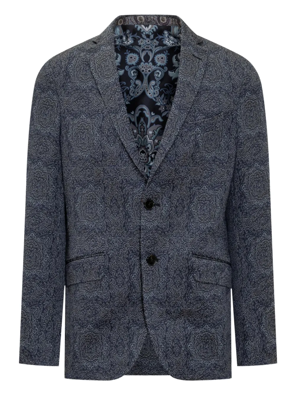 Пиджак с принтом пейсли ETRO, синий
Пиджак с принтом пейсли ETRO, синий