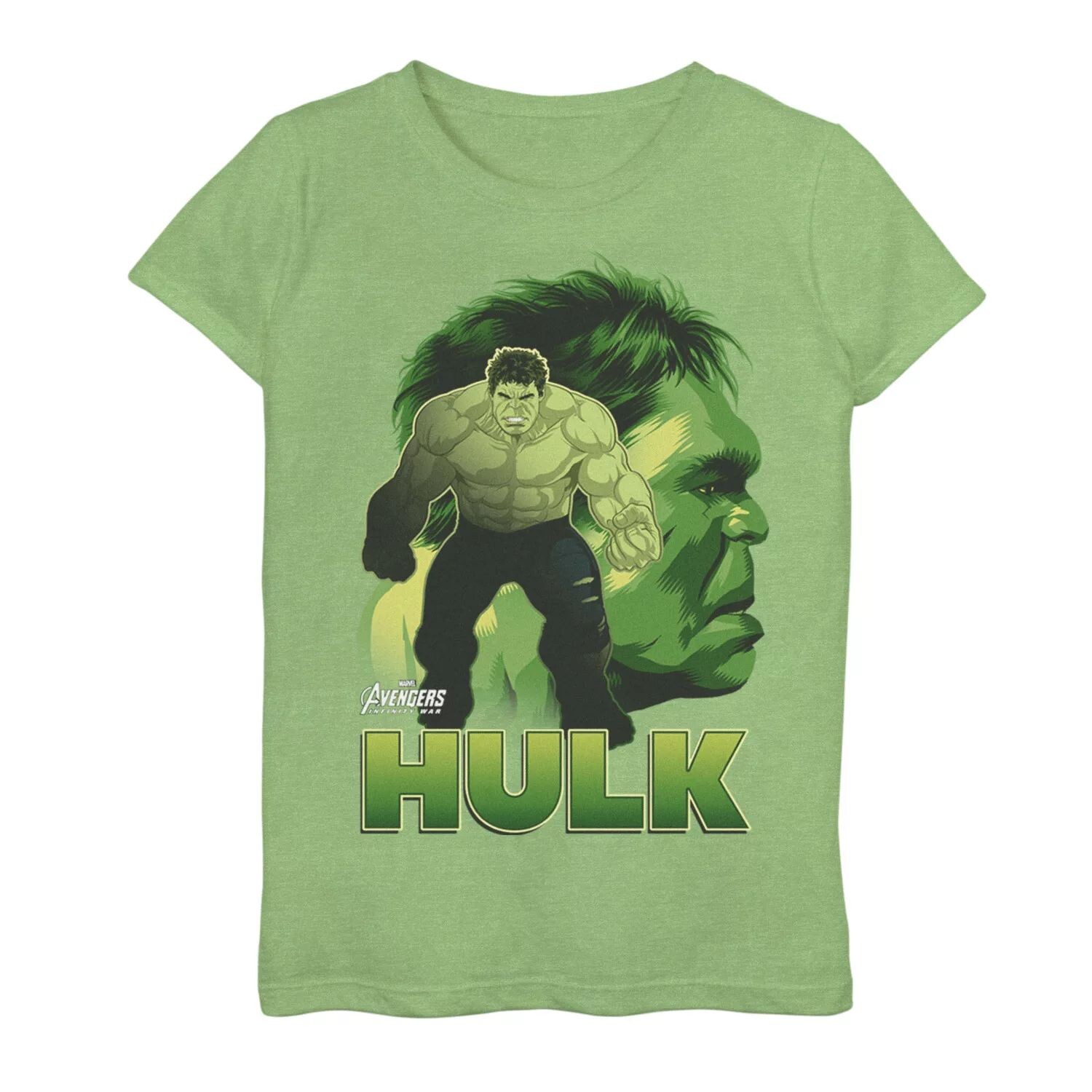 Футболка с изображением профиля Marvel Infinity War Hulk для девочек 7–16 лет Marvel
Футболка с изображением профиля Marvel Infinity War Hulk для девочек 7–16 лет Marvel