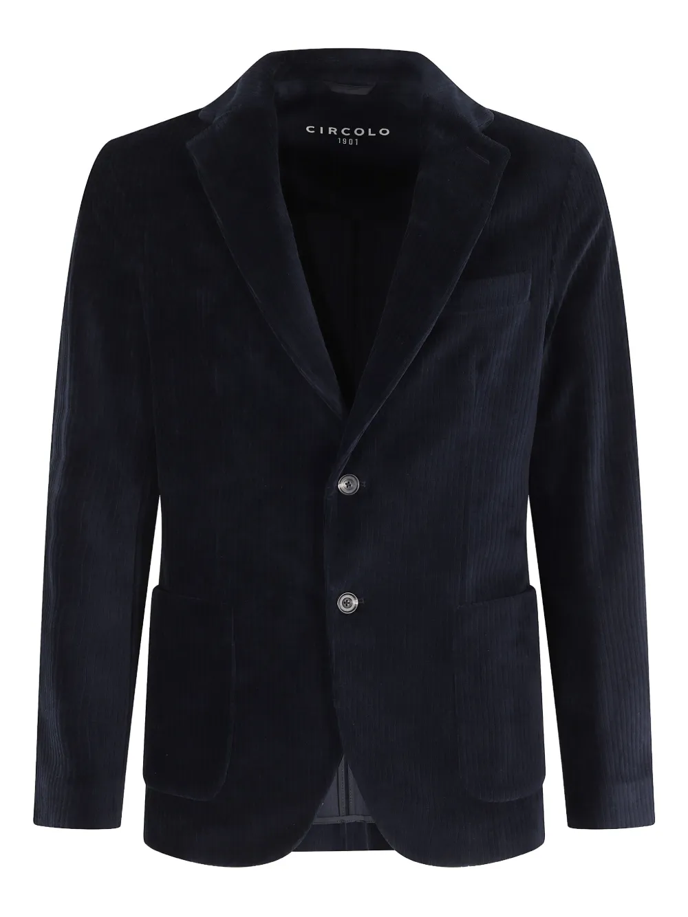 Вельветовый пиджак с двумя пуговицами Circolo 1901, синий
Вельветовый пиджак с двумя пуговицами Circolo 1901, синий
