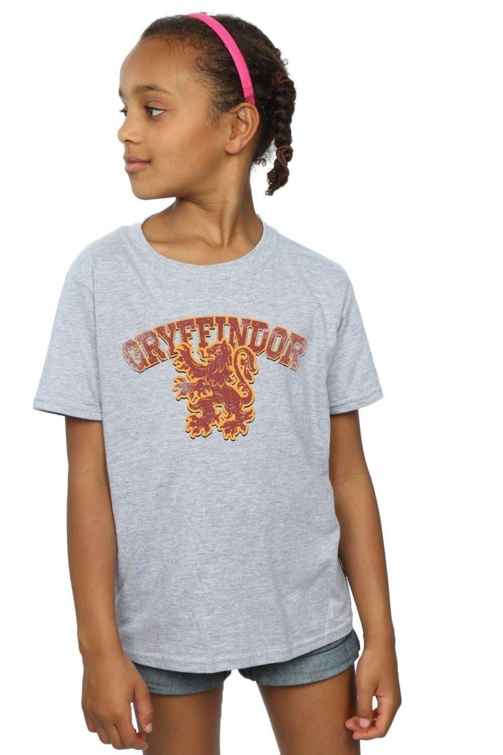 Хлопковая футболка со спортивной эмблемой Гриффиндора Harry Potter, серый
Хлопковая футболка со спортивной эмблемой Гриффиндора Harry Potter, серый