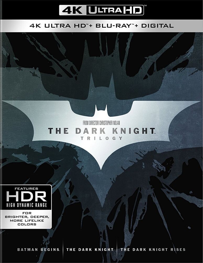 Диск 4K UHD The Dark Knight Trilogy
Диск 4K UHD The Dark Knight Trilogy