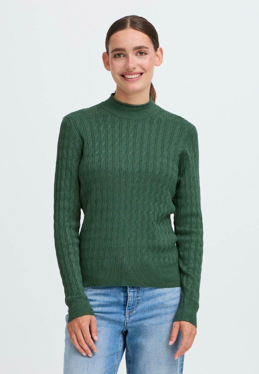 Джемпер Oxmo IHSALLY ROLLNECK, Pineneedle/Evergreen
Джемпер Oxmo IHSALLY ROLLNECK, Pineneedle/Evergreen