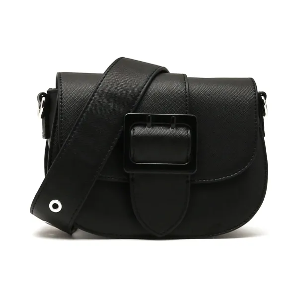 Сумка через плечо из сафьяновой кожи Silvian Heach, черный
Сумка через плечо из сафьяновой кожи Silvian Heach, черный