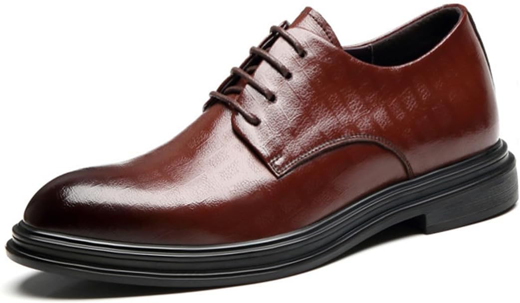 Повседневные туфли на каблуке для увеличения роста, удобные прогулочные туфли для мужчин, шнурованные деловые офисные туфли Ukuboxbag, коричневый
Повседневные туфли на каблуке для увеличения роста, удобные прогулочные туфли для мужчин, шнурованные деловые офисные туфли Ukuboxbag, коричневый