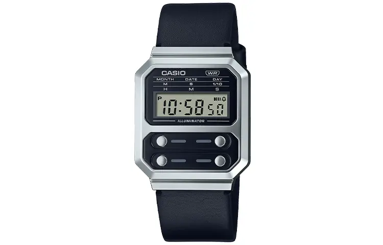 Unisex VINTAGE Series 40.7mm Gray Watch A100WEL-1A CASIO
Unisex VINTAGE Series 40.7mm Gray Watch A100WEL-1A CASIO