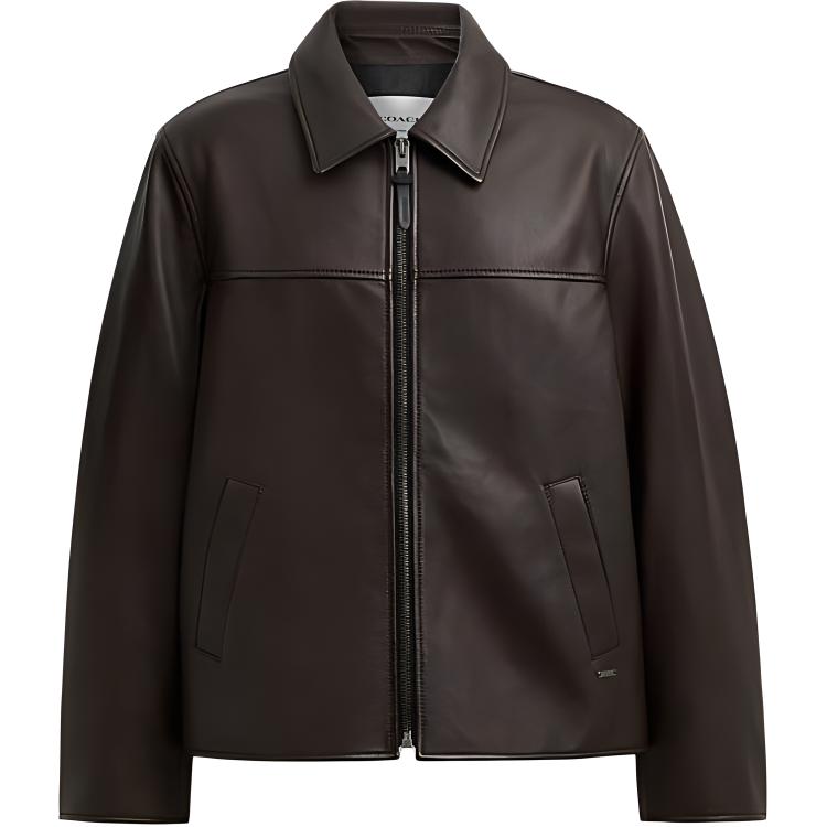 COACH Кожаная куртка мужская красная кофейная, Red Coffee Coffee
COACH Кожаная куртка мужская красная кофейная, Red Coffee Coffee